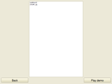 Select demo and watch it! LastRound is the last round you played